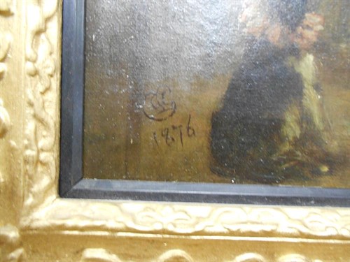 Lot 456 - Alberto Ludovici, Senior (British, 1820-1894)