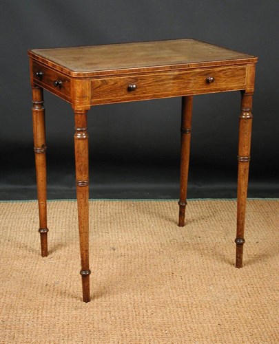 Lot 723 - A Regency rosewood writing table, circa 1810