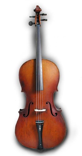 Lot 561 - A cello in cloth casing