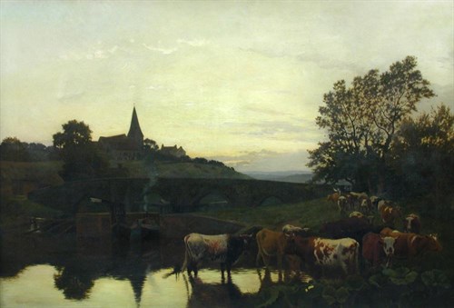 Lot 534 - William Sidney Cooper (British, 1854-1927)