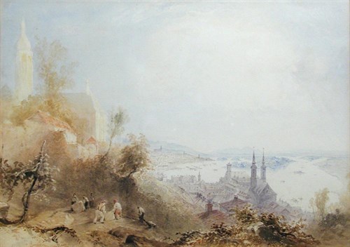 Lot 457 - William Henry Bartlett (British, 1809-1854)-...