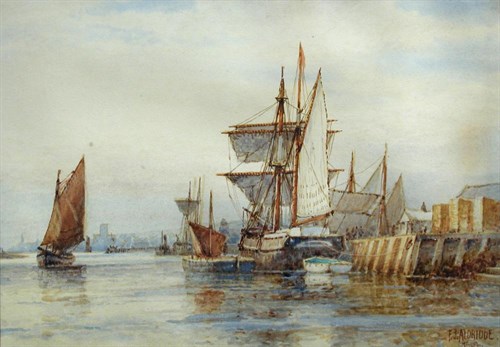 Lot 468 - Frederick James Aldridge (British, 1850-1933) -...