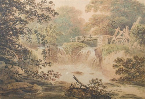 Lot 441 - Francis Nicholson, RWS (British, 1753-1844) -...