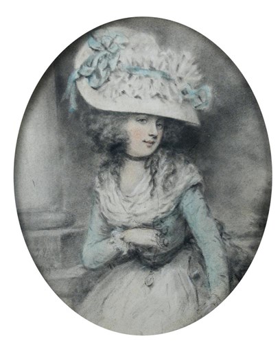 Lot 444 - John Downman (British, 1750-1824)
