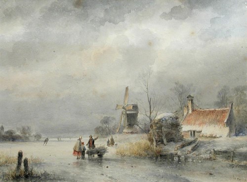 Lot 479 - Lodewyk Johannes Kleijn (Dutch, 1817-1897)