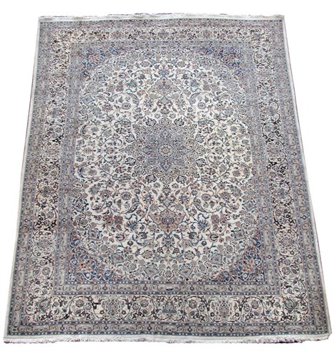 Lot 939 - A Persian Nain rug