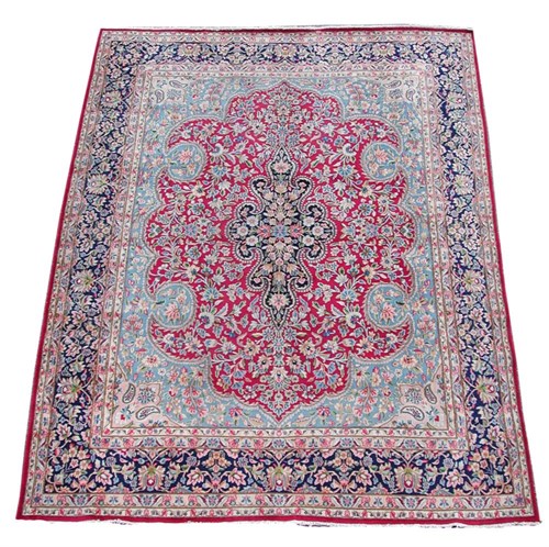 Lot 940 - A Persian Kerman rug