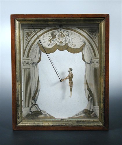 Lot 696 - Attributed to Brown, Blondin & Co, a late 19th century walnut-cased sand box automaton