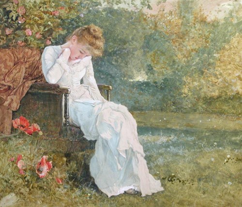 Lot 455 - Edward Killingworth Johnson, RWS (British, 1825-1896)