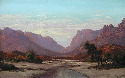 Lot 546 - Marthinus Johannes (Tinus) de Jongh (South African, 1885-1942)