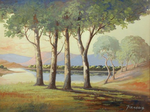 Lot 525 - Leo Francois, RBC (South African, 1870-1938),...