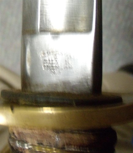 Lot 689 - A US Civil War era Light Cavalry sabre by Emerson and Silver, Trenton, NJ,  dated 1865