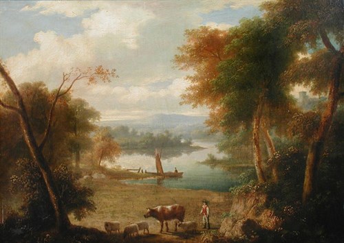 Lot 521 - English School  (18th Century)