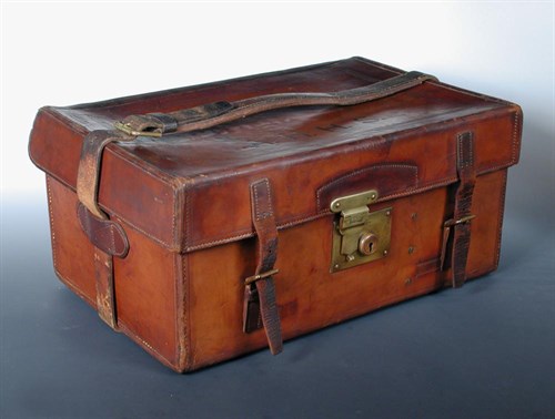 Lot 634 - An unnamed large leather magazine