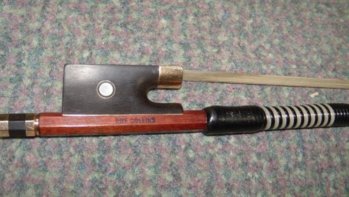 Lot 674 - A gold mounted bow by Roy Collins