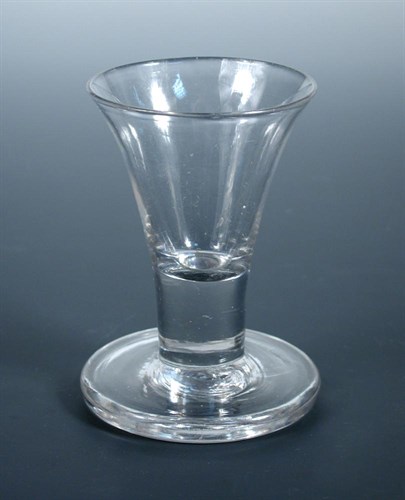 Lot 62 - A mid 18th century firing glass