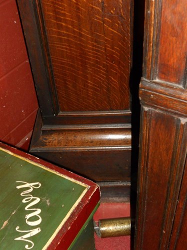 Lot 778 - Richard Wright, Witham, a George III oak longcase clock